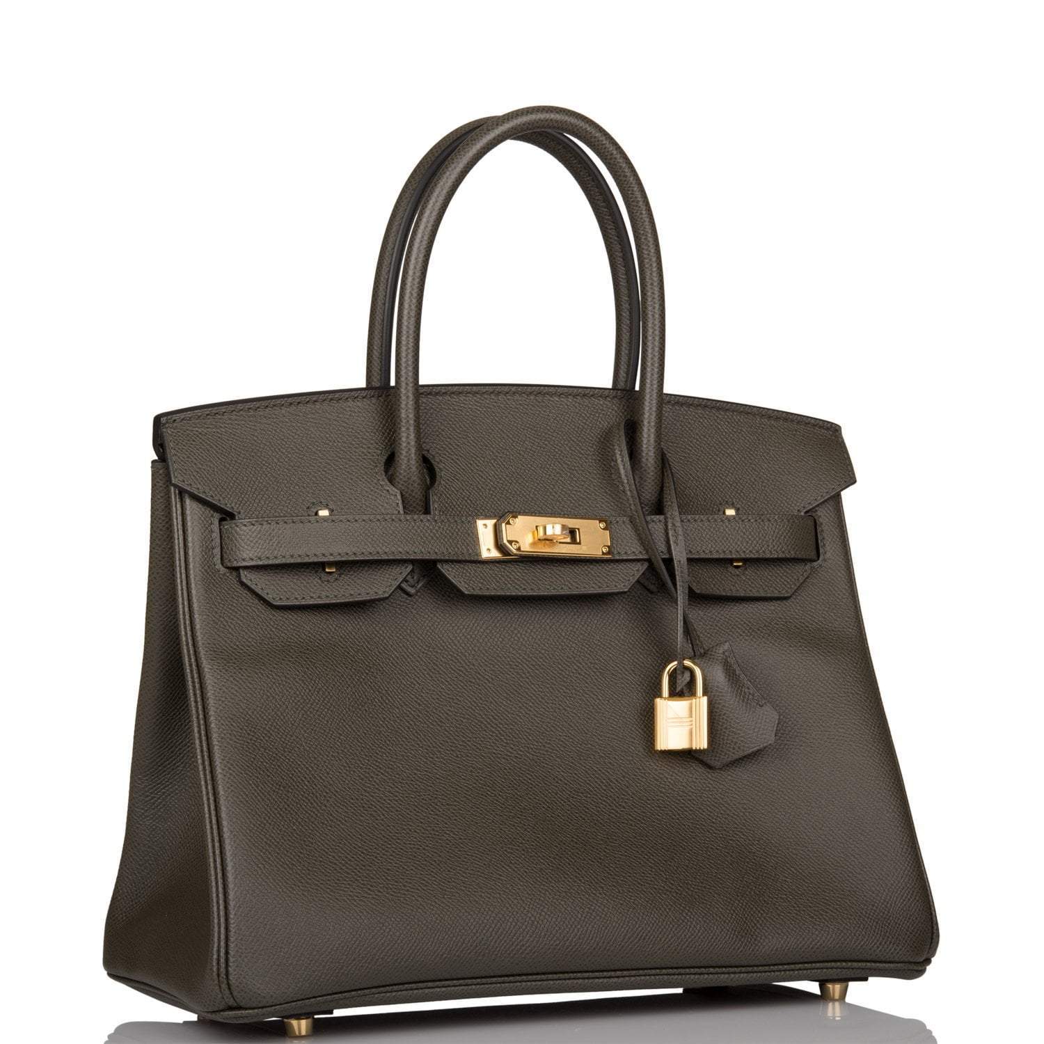 Hermes Birkin 30 Vert de Gris Epsom Gold Hardware