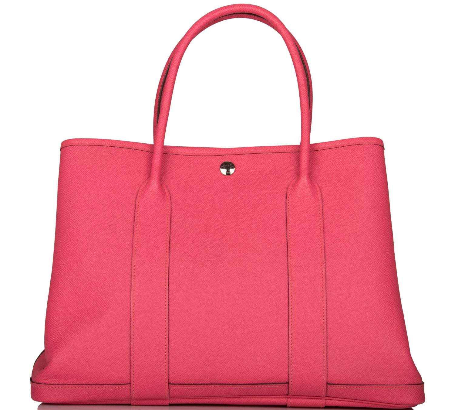 Hermes Garden Party 36 Rose Azalee Epsom Palladium Hardware