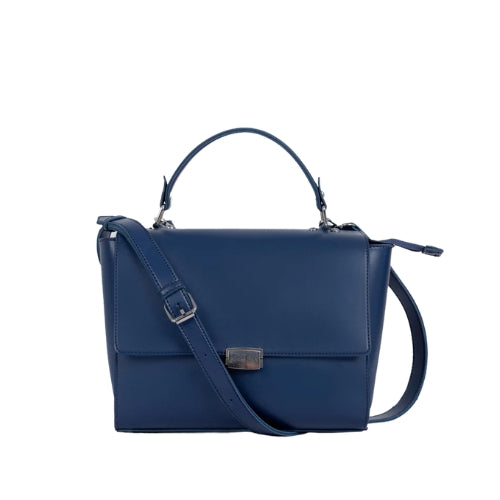 Blue mini messenger bag