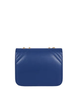 Marella Blue houndstooth chain cross-body bag