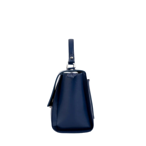 Blue mini messenger bag