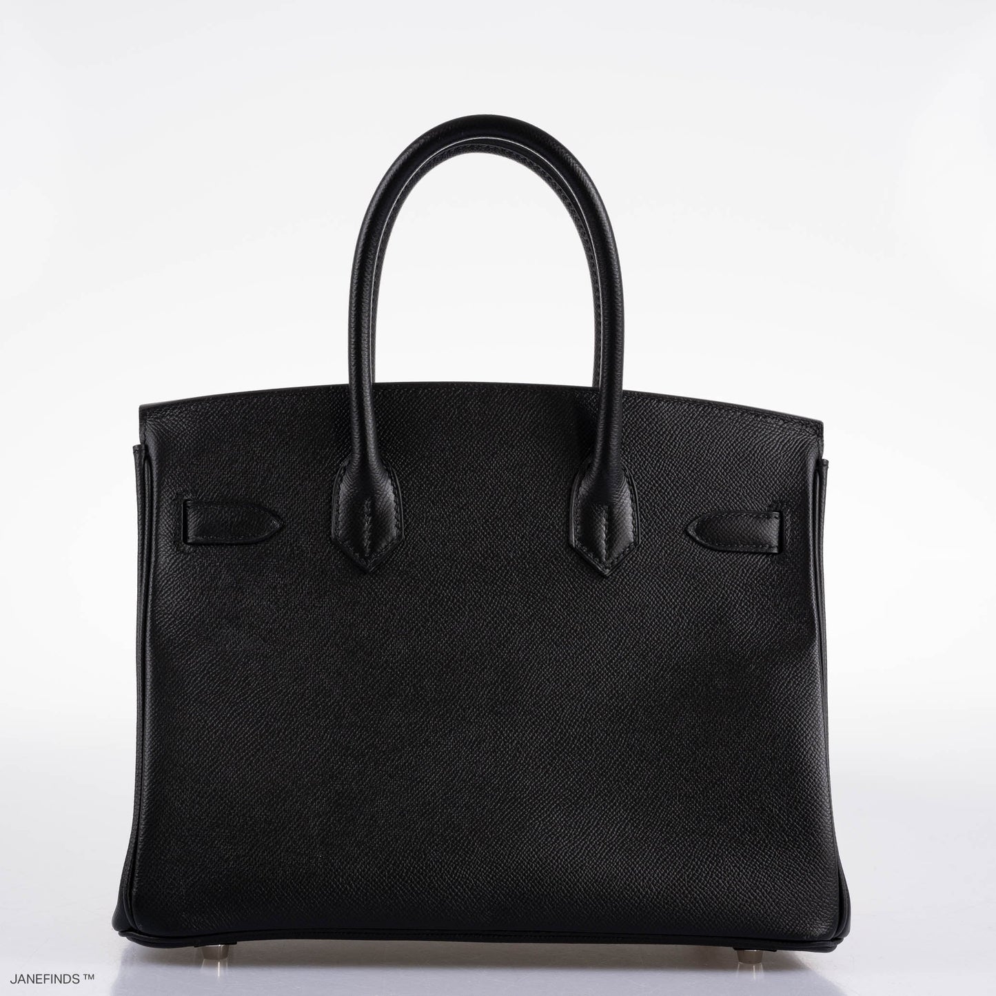 Hermes Birkin 30 Black Epsom with Palladium Hardware