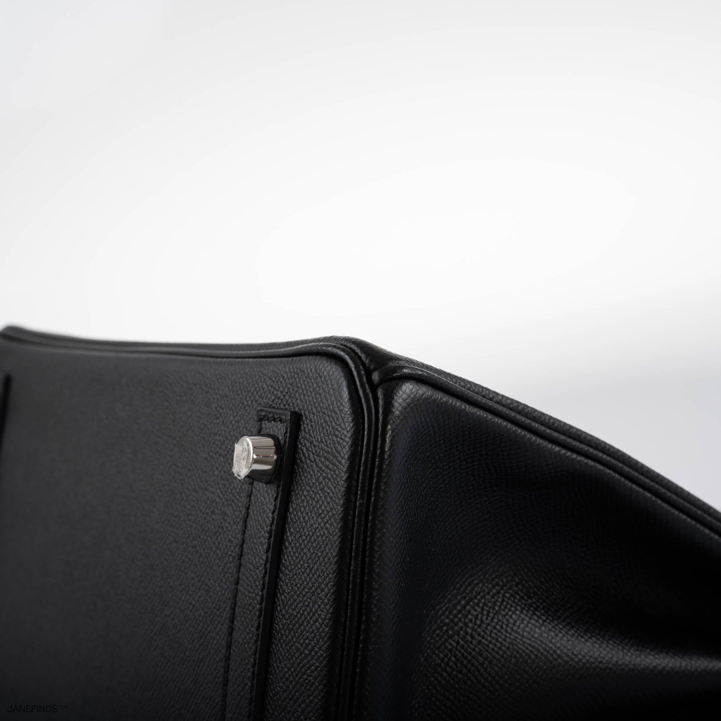 Hermes Birkin 30 Black Epsom with Palladium Hardware