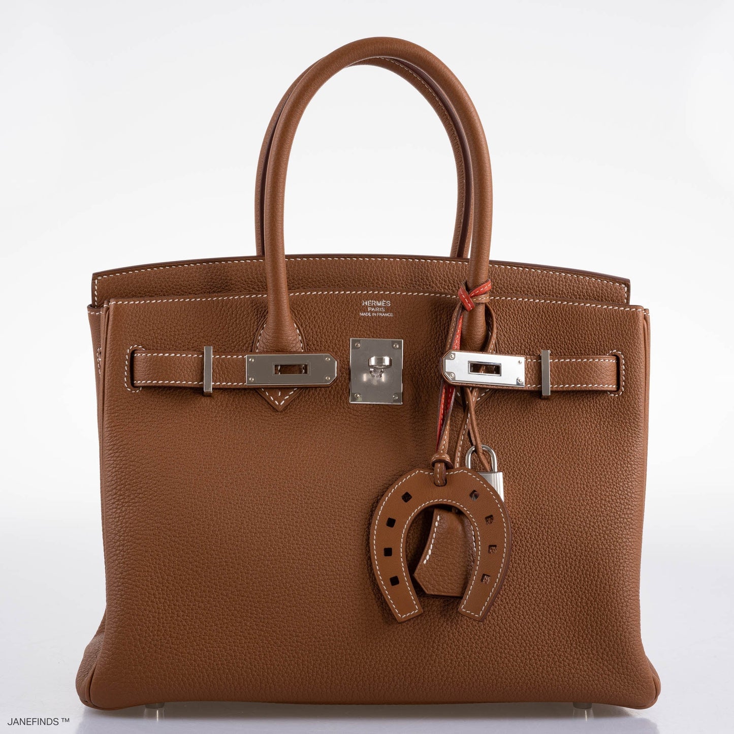 Hermes Birkin 30 Gold Togo with Palladium Hardware