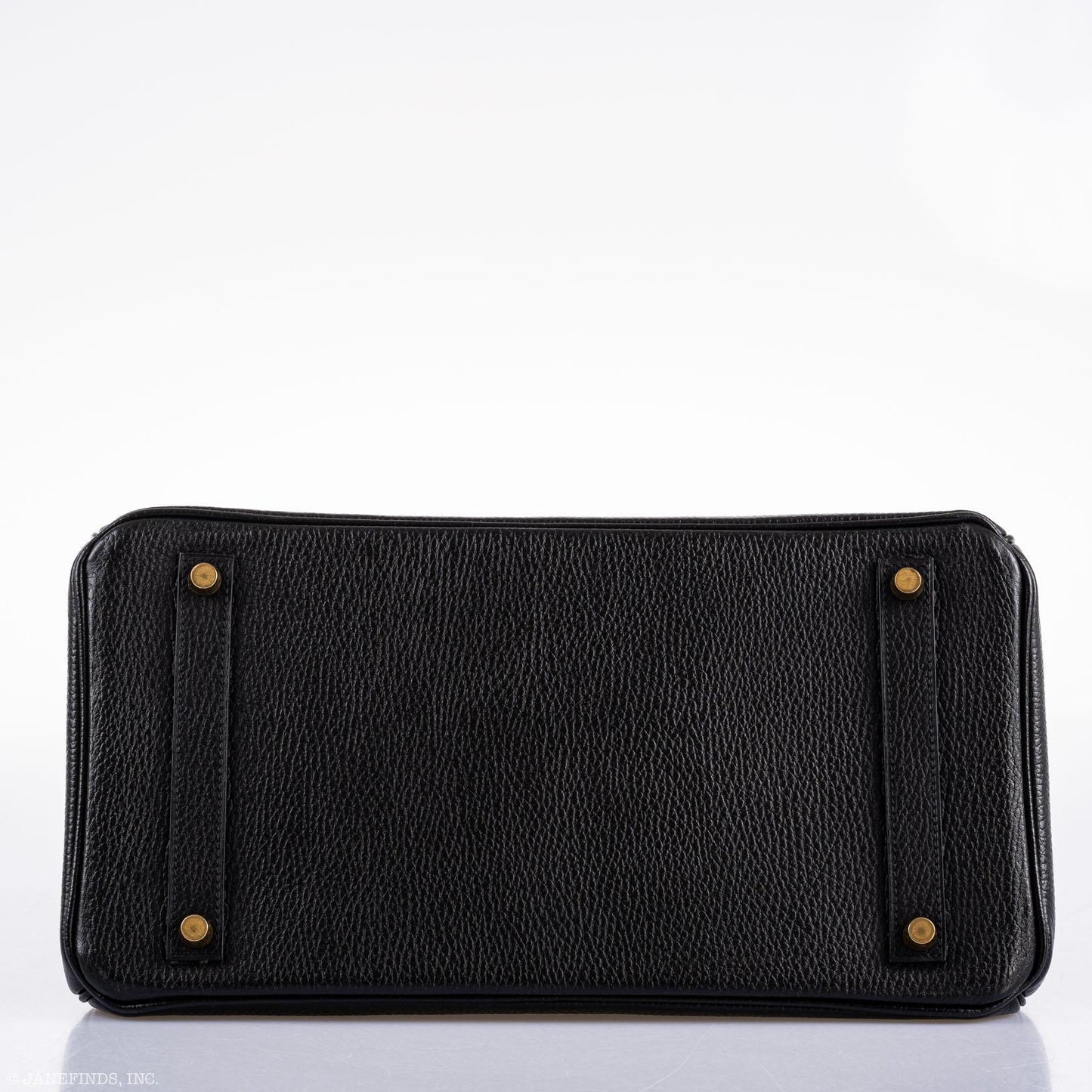 Hermes Birkin 35 Black Ardennes Gold Hardware