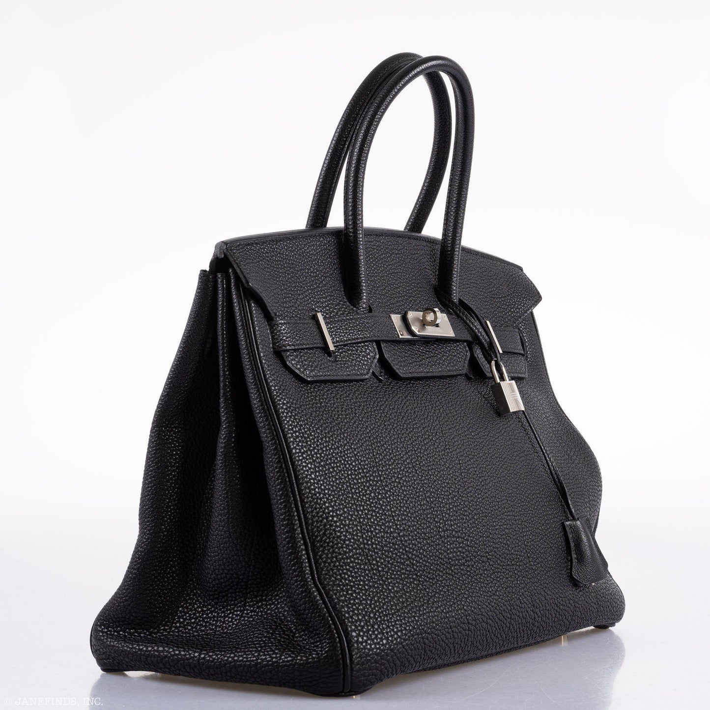 Hermes Birkin 35 Black Togo Palladium Hardwar
