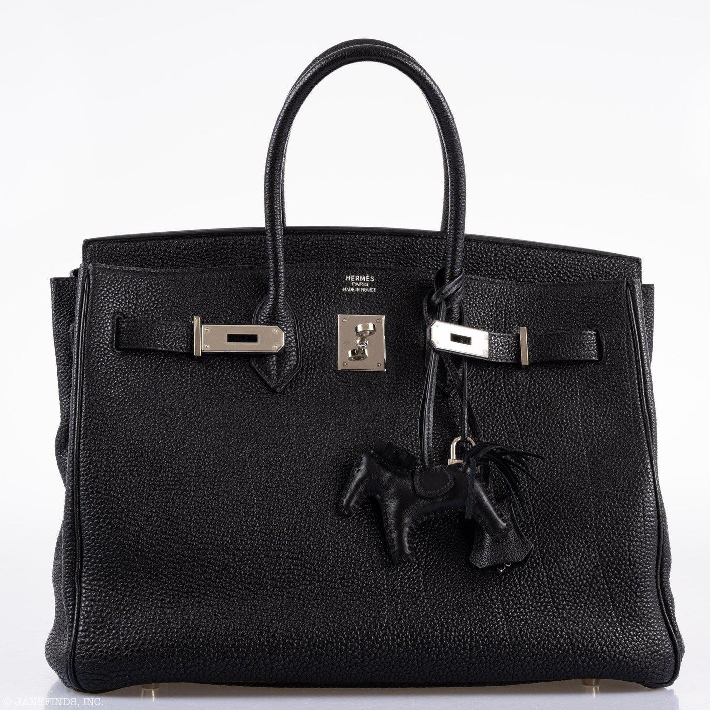 Hermes Birkin 35 Black Togo Palladium Hardwar