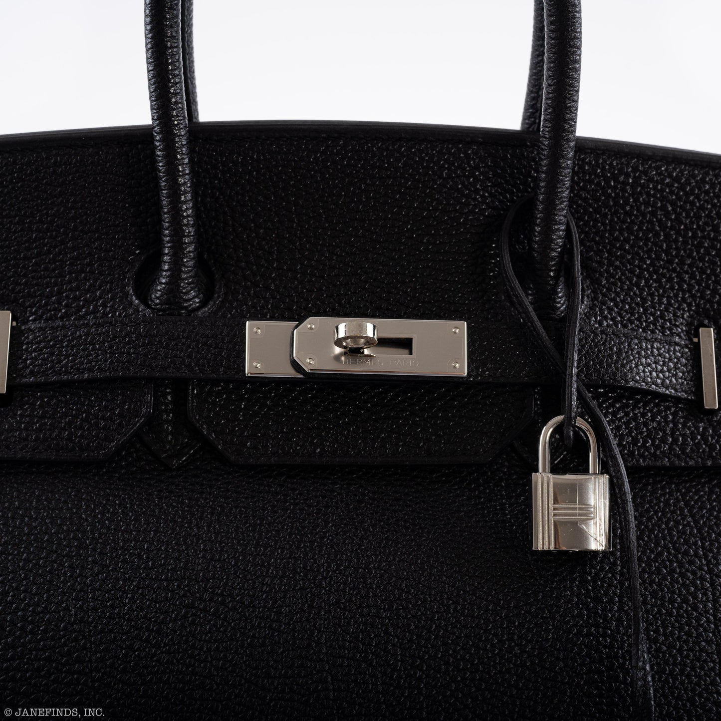 Hermes Birkin 35 Black Togo Palladium Hardwar