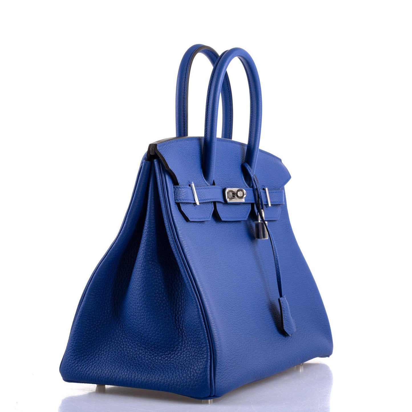 Hermes Birkin 35 Blue Electric Togo Palladium Hardware