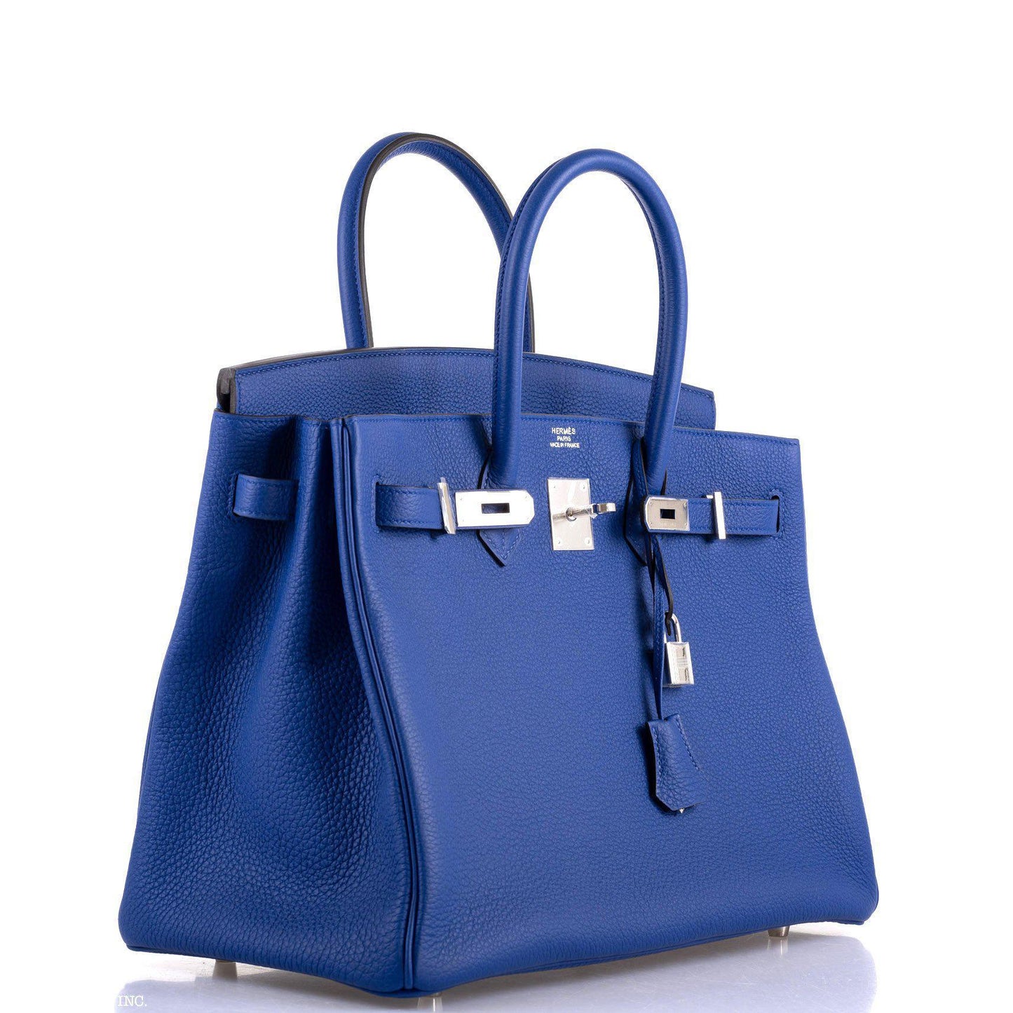 Hermes Birkin 35 Blue Electric Togo Palladium Hardware