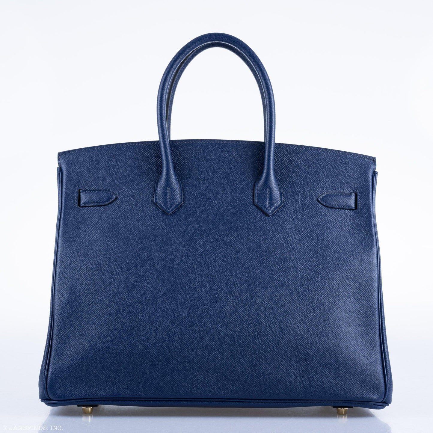 Hermes Birkin 35 Blue Saphire Epsom with Gold Hardware