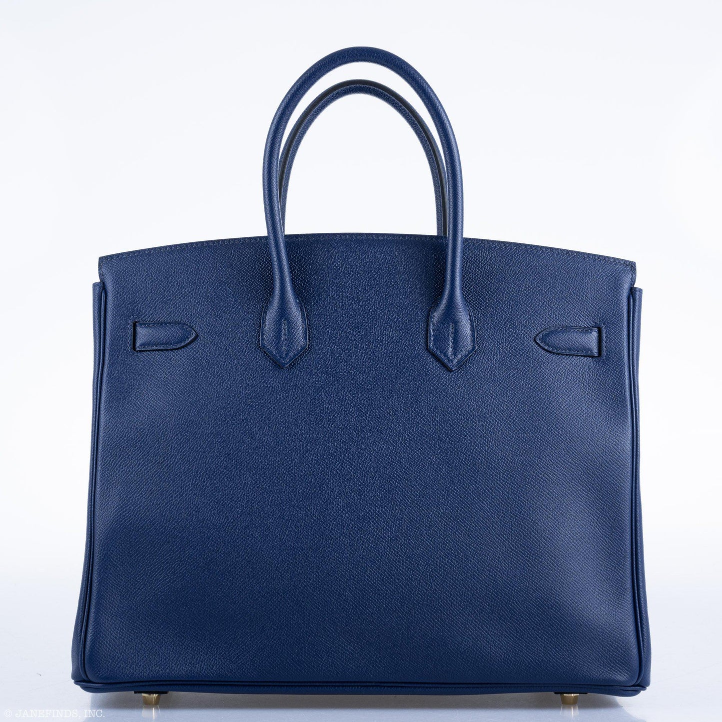 Hermes Birkin 35 Blue Saphire Epsom with Gold Hardware