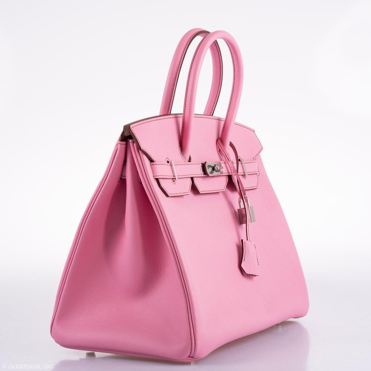 Hermes Birkin 35 HSS 5P Bubblegum Epsom with Palladium Hardware