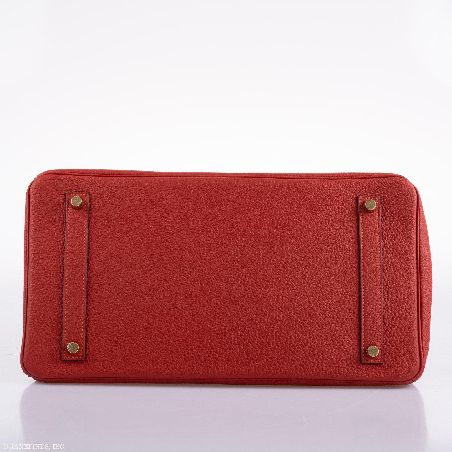 Hermes Birkin 35 HSS Rouge Vif Togo Brushed Gold Hardware