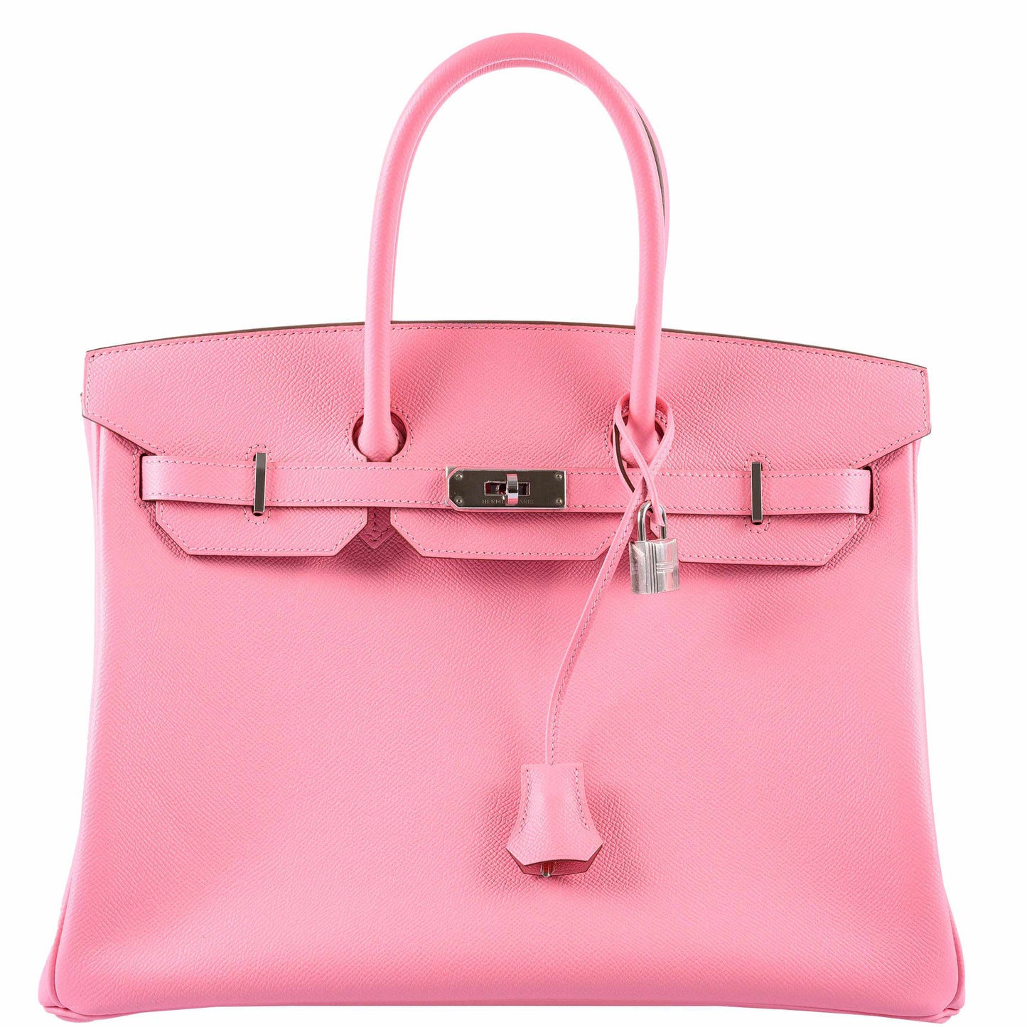 Hermes Birkin 35 Rose Confetti Epsom Palladium Hardware