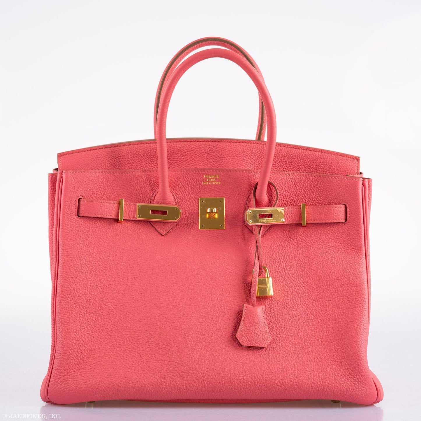 Hermes Birkin 35 Rose Lipstick Togo Gold Hardware