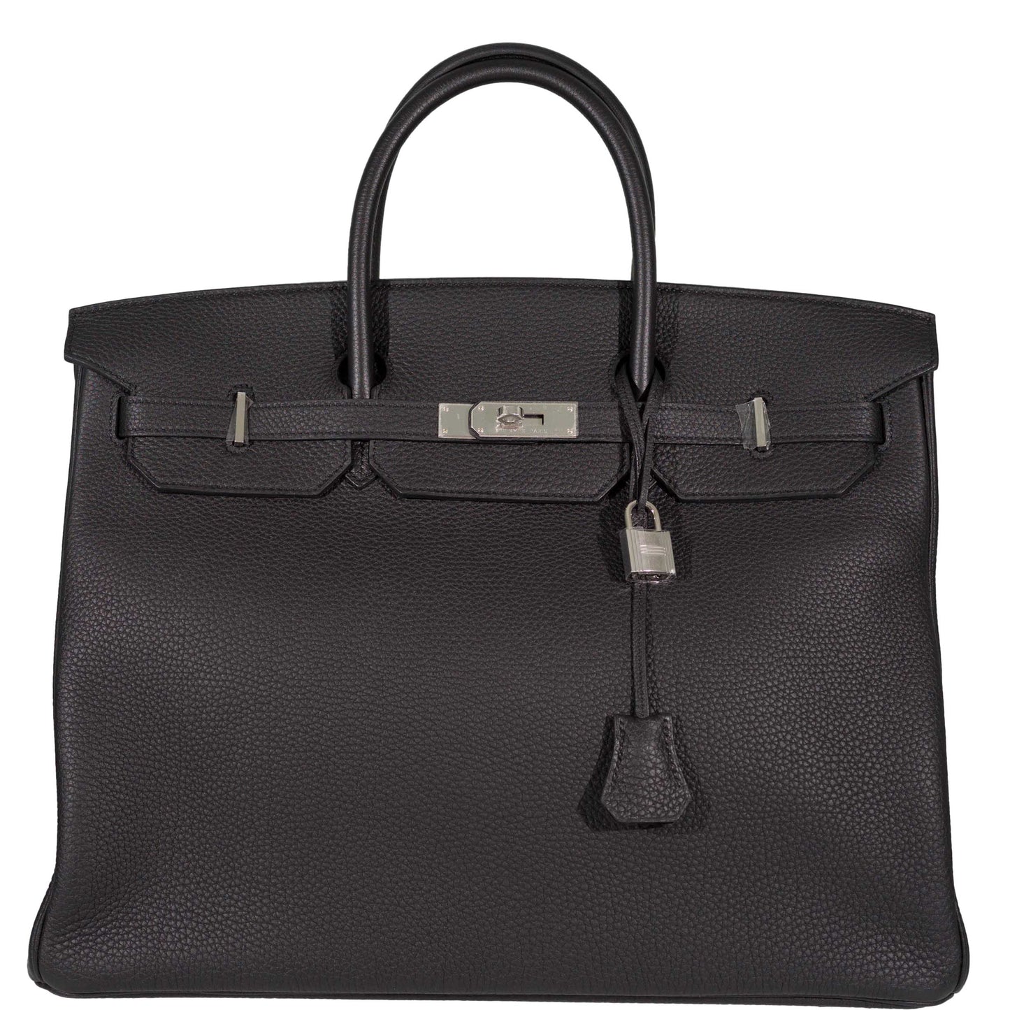 Hermes Birkin 40 Black Togo Leather Palladium Hardware
