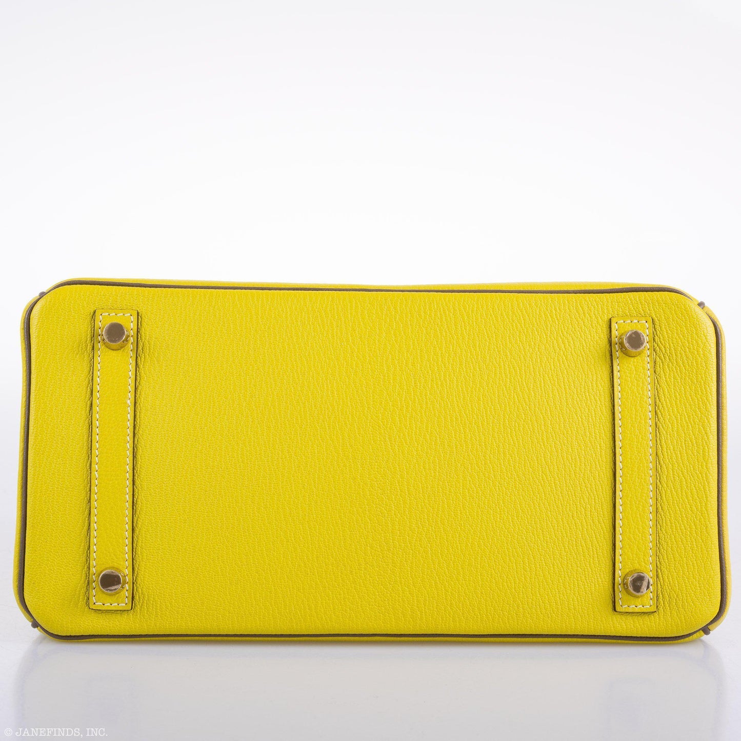 Hermes HSS Birkin 30 Lime & Etoupe Chevre with Gold Hardware