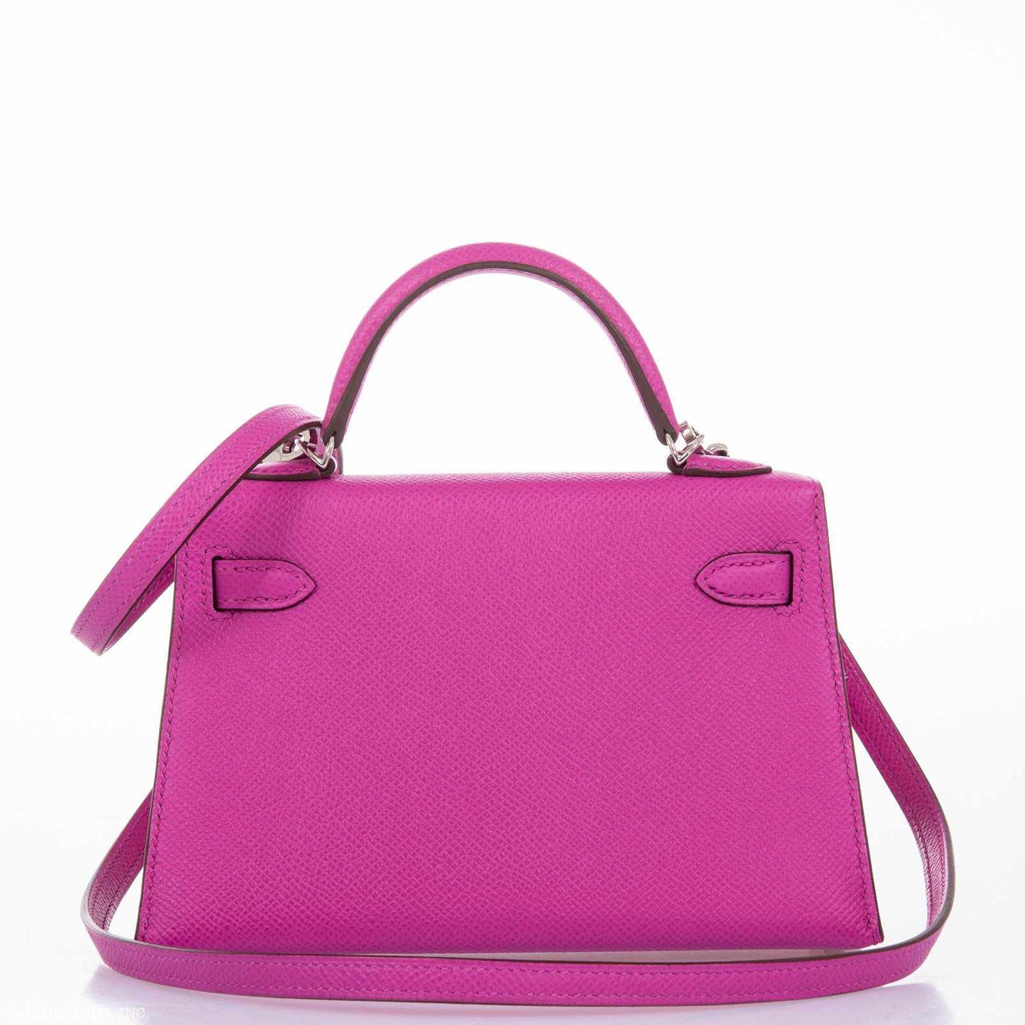 Hermes Kelly 20 Mini II Sellier Magnolia Epsom leather Palladium Hardware