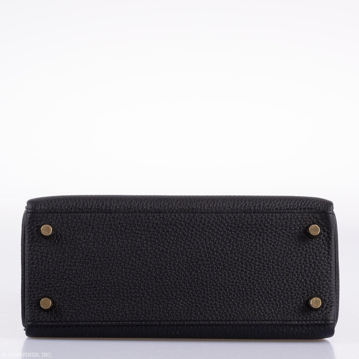 Hermes Kelly 25 Retourne Black Togo Gold Hardware