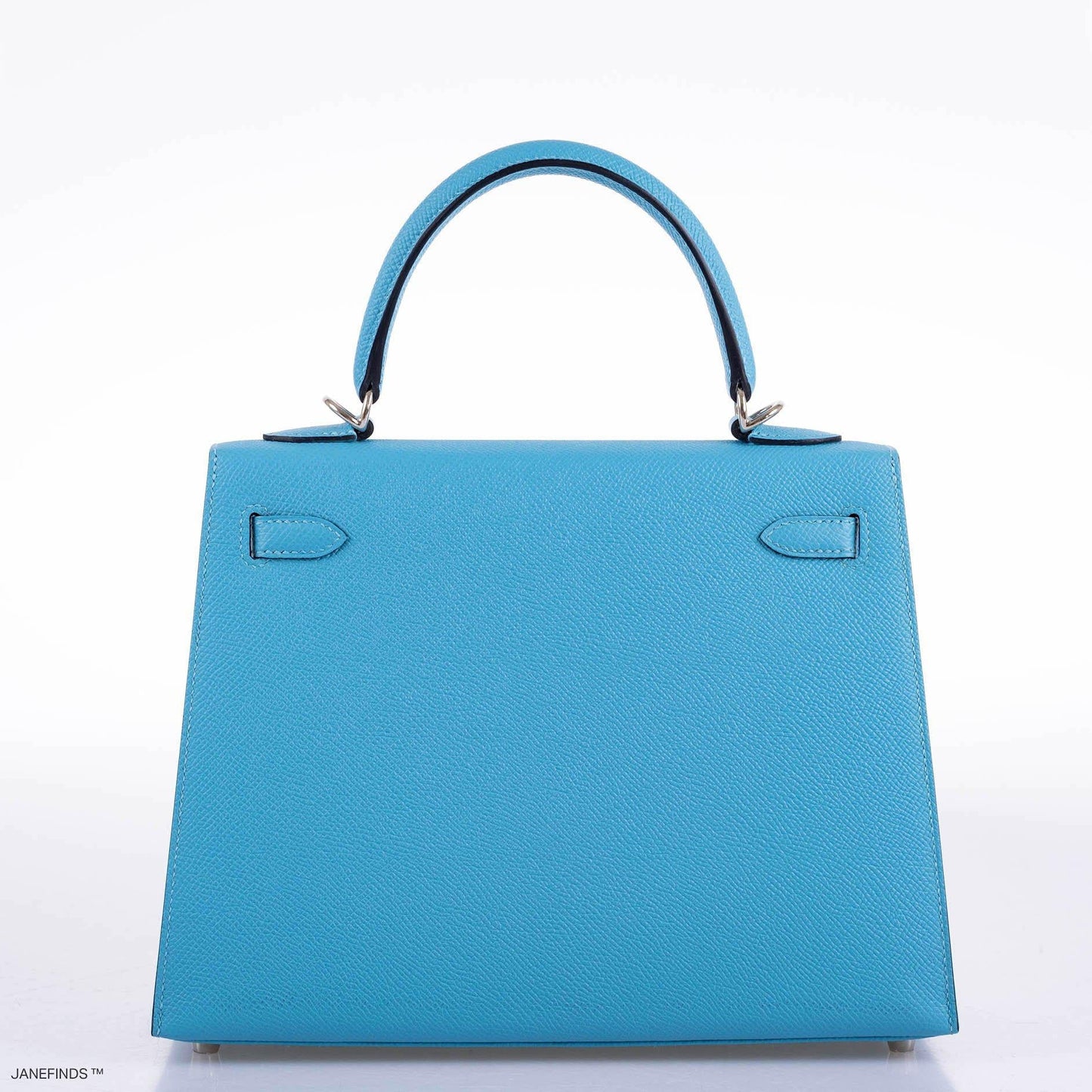 Hermes Kelly 25 Sellier Bleu du Nord Epsom leather Palladium Hardware