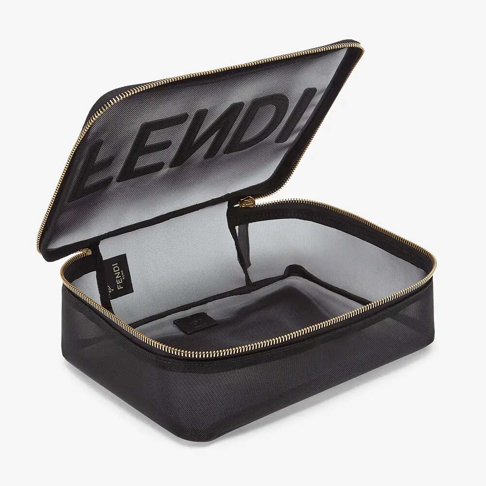 ORGANISER Black Micromesh OrganiserMedium