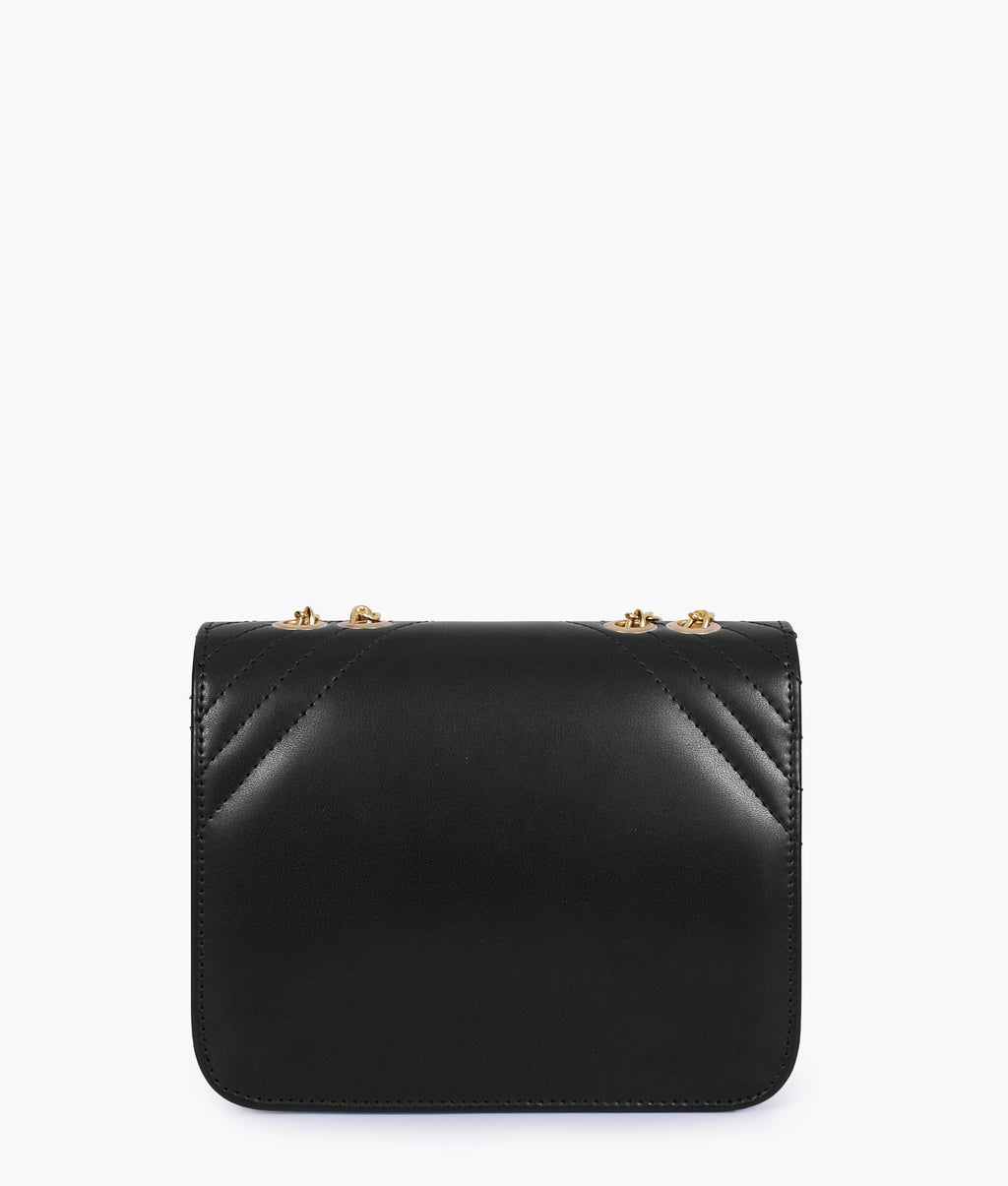 Marella Grey houndstooth chain cross-body bag